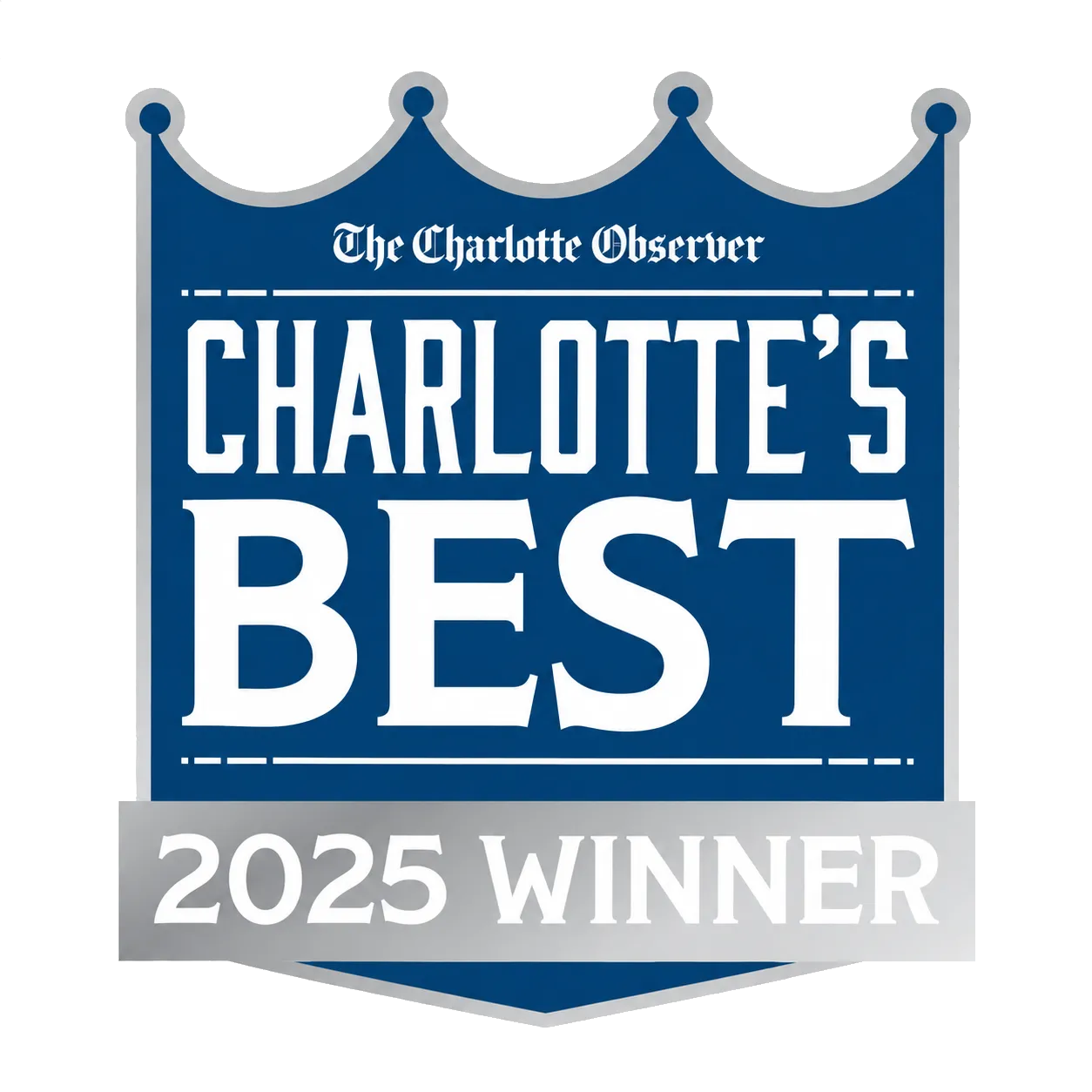 2025 Charlotte's Best Silver Award